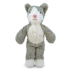 Ekologiskt mjukdjur Katt, grå/vit 20 cm
