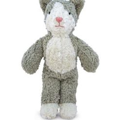Ekologiskt mjukdjur Katt, grå/vit 20 cm