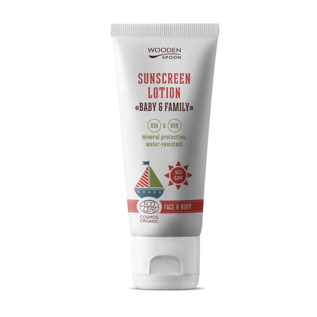 Naturlig Solkräm 50 SPF Ekologisk 100 ml