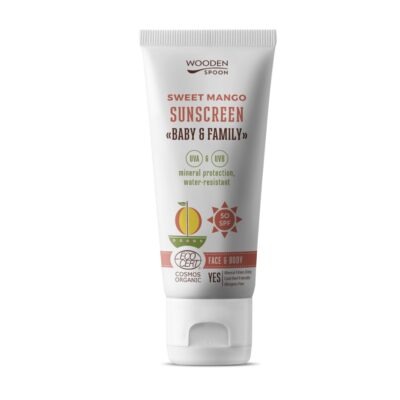 Naturlig Solkräm 50 SPF - Sweet Mango Ekologisk 100 ml